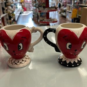 Valentine's Day Johanna Parker Design Sweetheart Mugs NEW